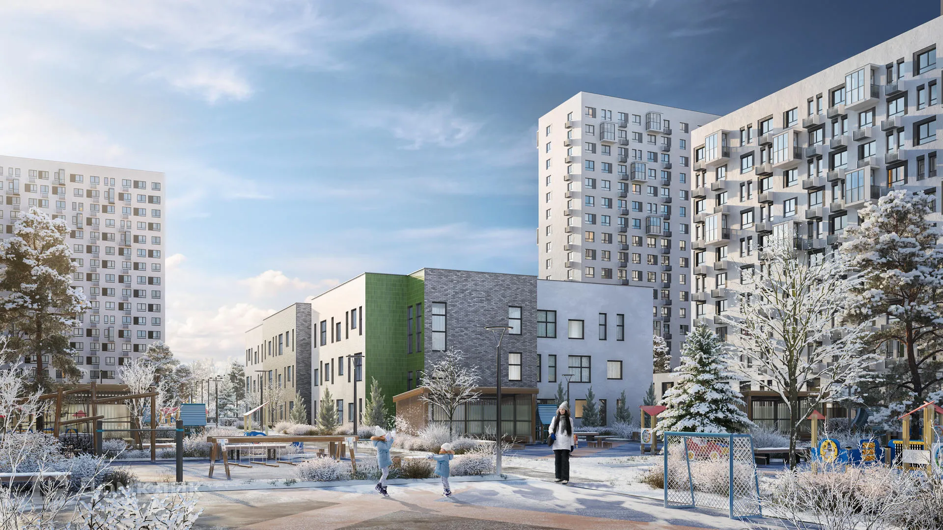 Фото квартиры в ЖК Мытищи Парк