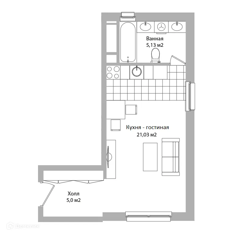 Фото квартиры в ЖК ADRES (АДРЕС)