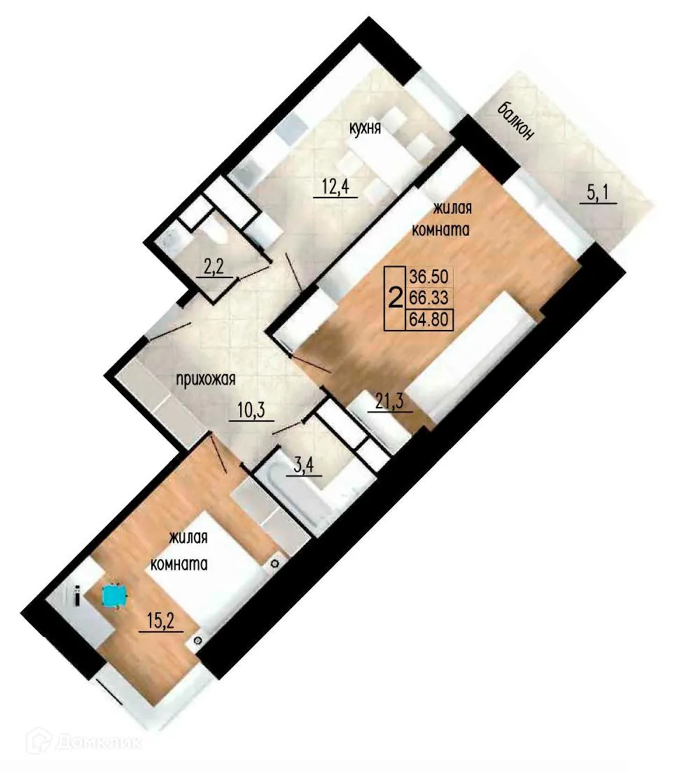 Фото квартиры в ЖК ЛИТЕЙНЫЙ