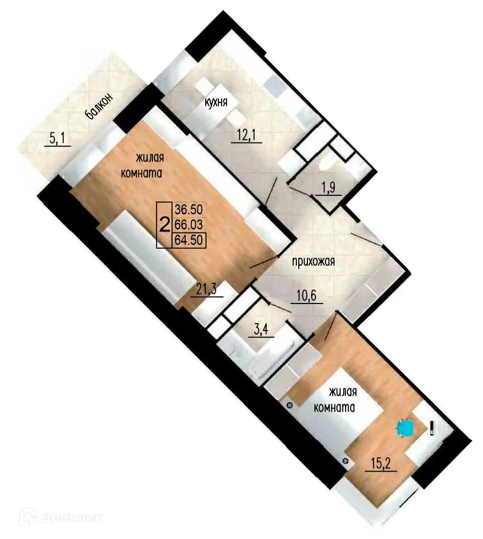 Фото квартиры в ЖК ЛИТЕЙНЫЙ