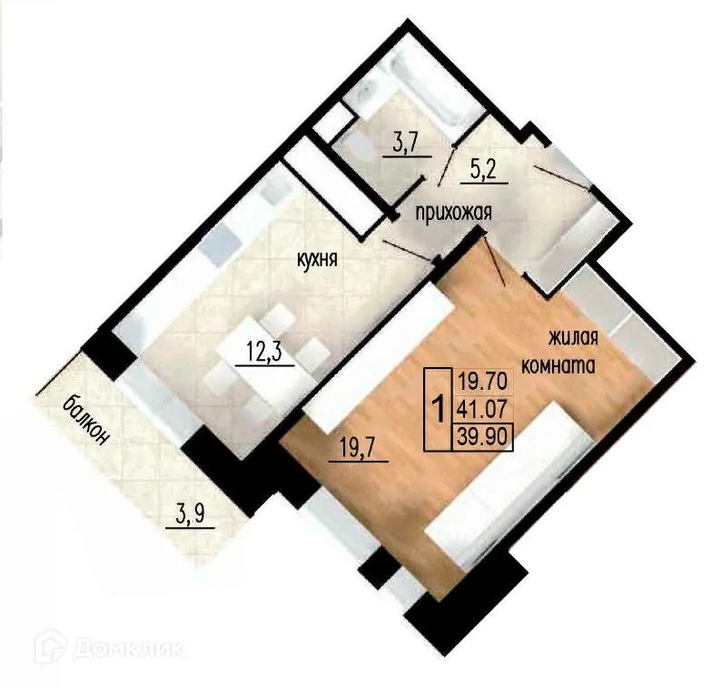 Фото квартиры в ЖК ЛИТЕЙНЫЙ