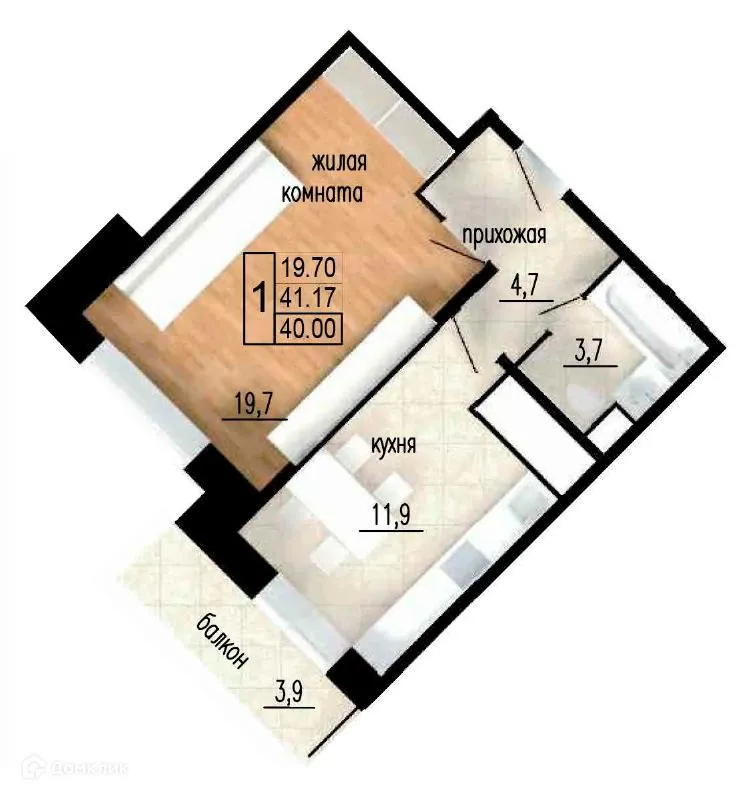 Фото квартиры в ЖК ЛИТЕЙНЫЙ