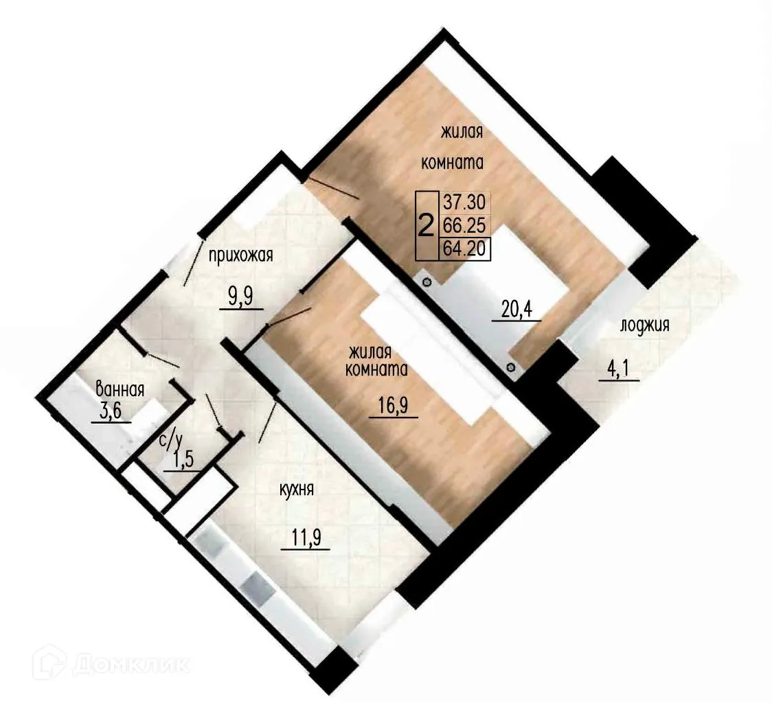 Фото квартиры в ЖК ЛИТЕЙНЫЙ