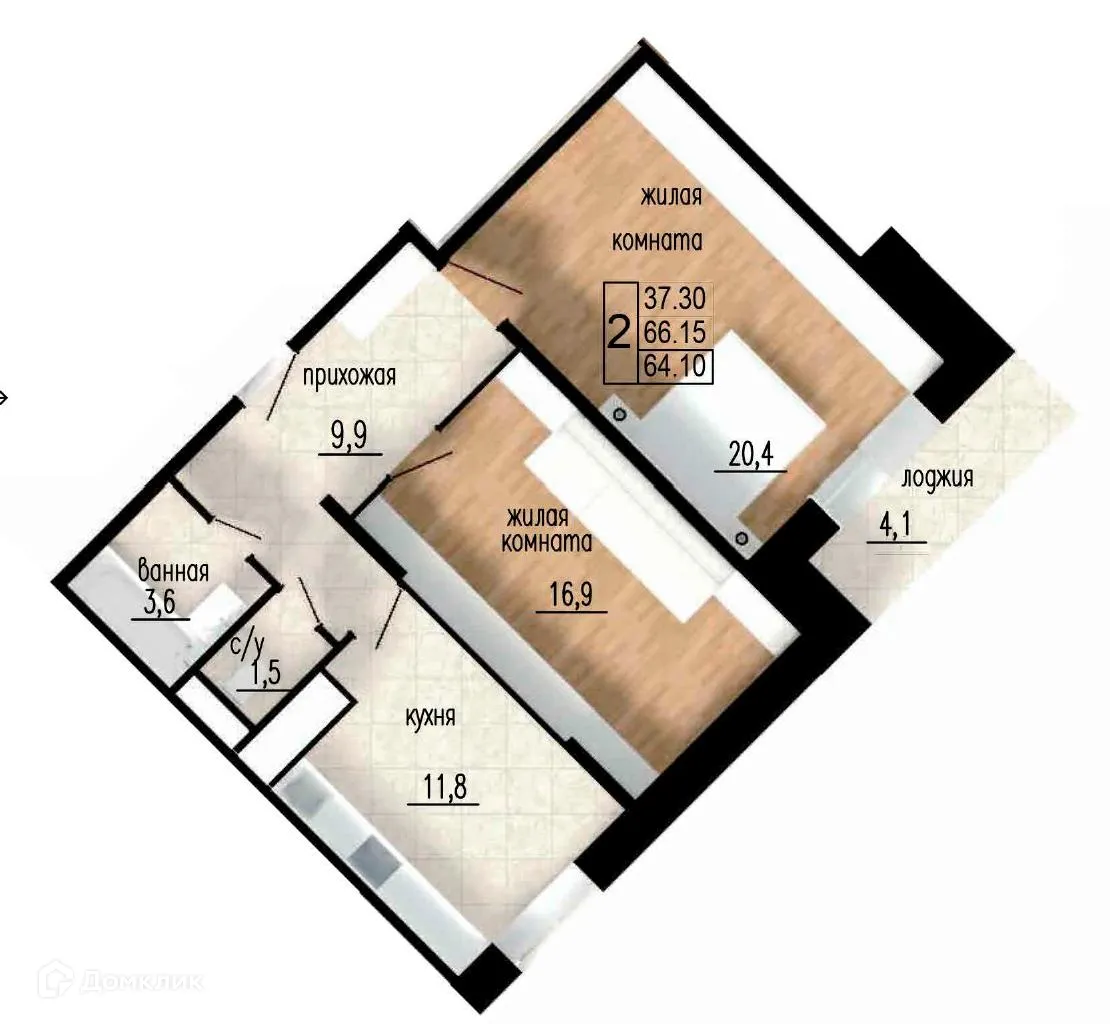 Фото квартиры в ЖК ЛИТЕЙНЫЙ