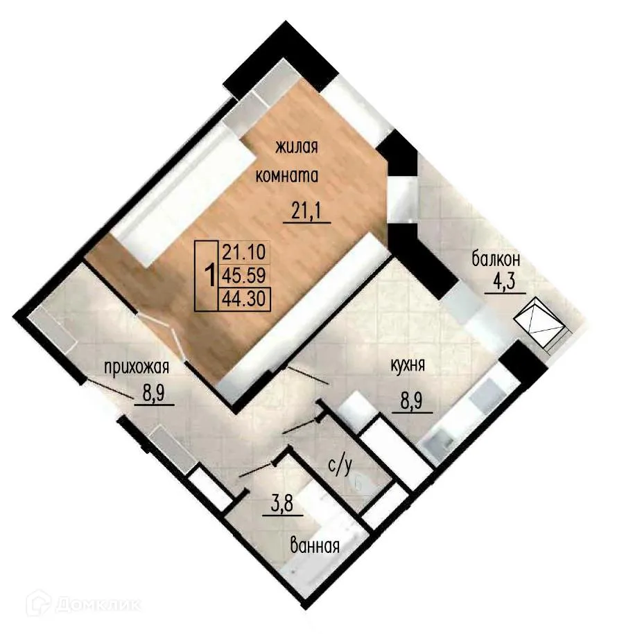 Фото квартиры в ЖК ЛИТЕЙНЫЙ