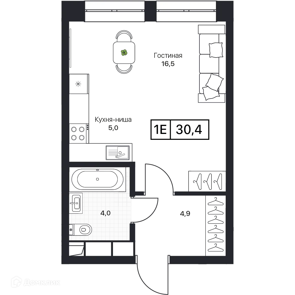 Фото квартиры в ЖК Пушкино Град