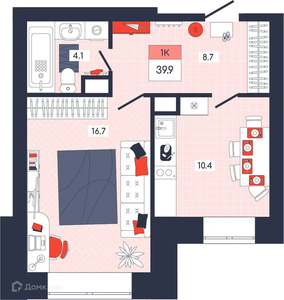 Фото квартиры в ЖК ФЕНИКС