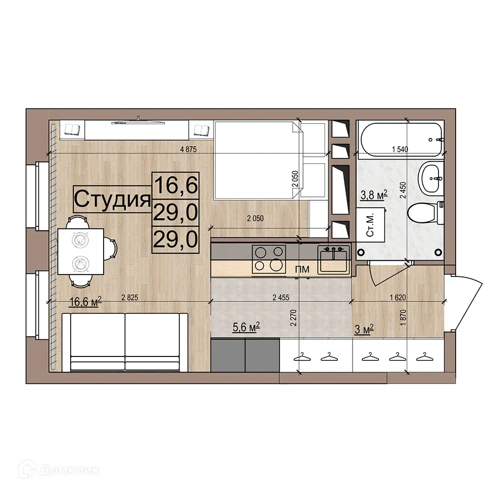 Фото квартиры в ЖК Гранд комфорт