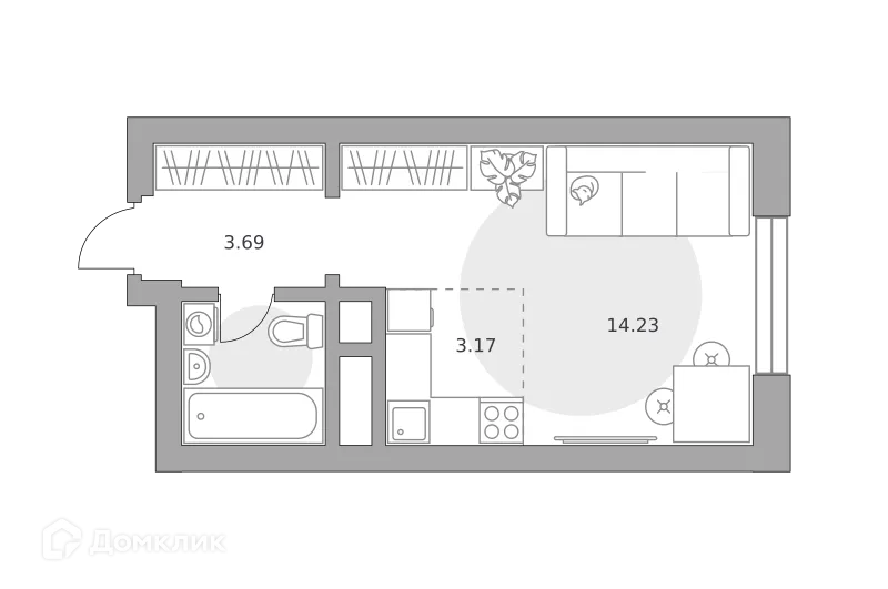 Фото квартиры в ЖК «Ильинойс»