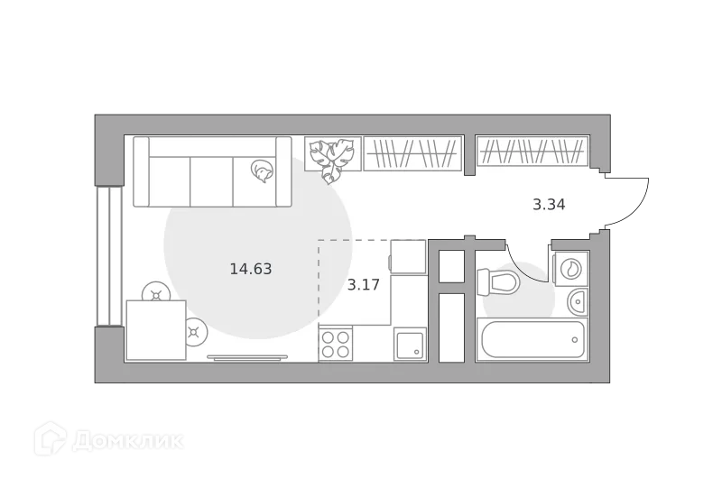 Фото квартиры в ЖК «Ильинойс»