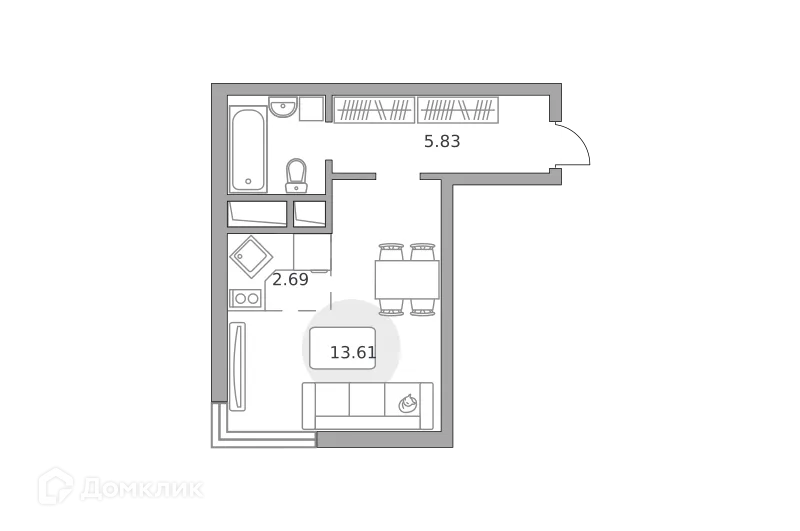 Фото квартиры в ЖК «Ильинойс»