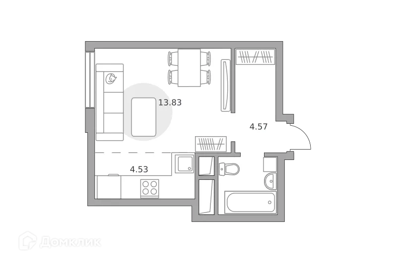 Фото квартиры в ЖК «Ильинойс»