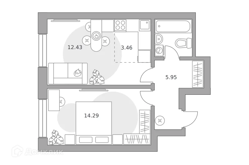 Фото квартиры в ЖК «Ильинойс»