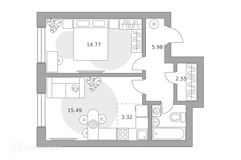 Фото квартиры в ЖК «Ильинойс»