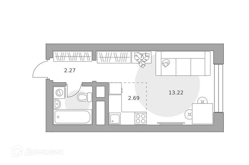 Фото квартиры в ЖК «Ильинойс»