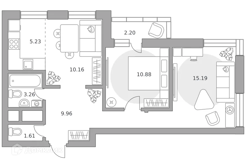 Фото квартиры в ЖК «Ильинойс»