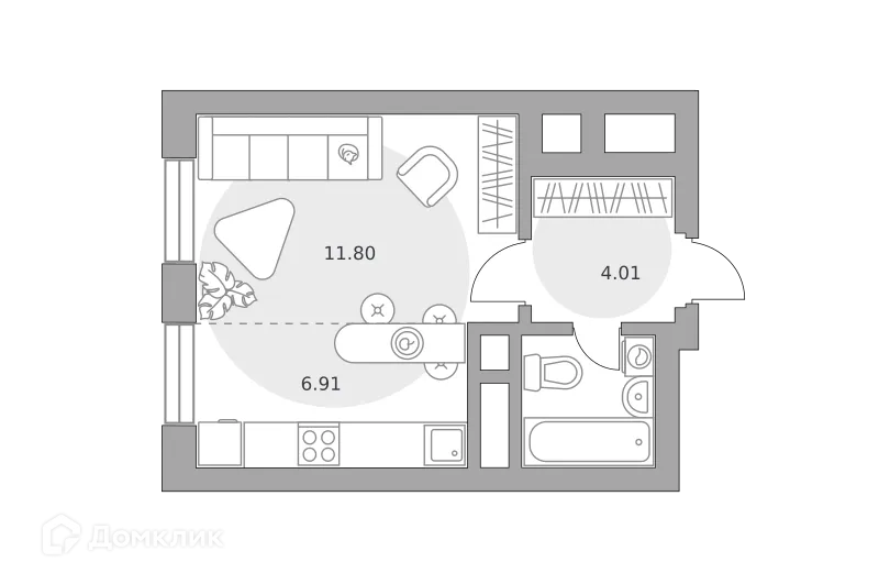 Фото квартиры в ЖК «Ильинойс»