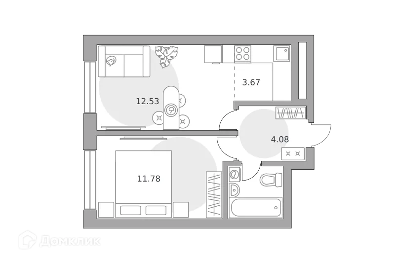 Фото квартиры в ЖК «Ильинойс»