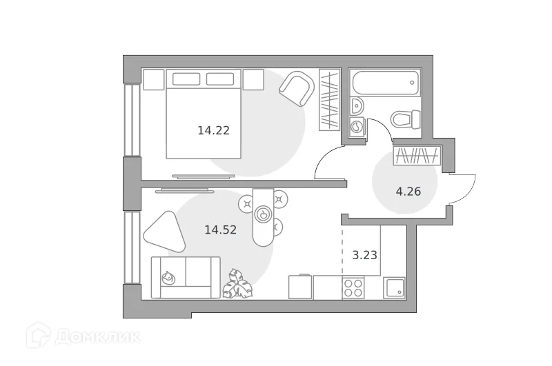 Фото квартиры в ЖК «Ильинойс»