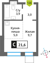 Фото квартиры в ЖК Никольский квартал Отрада