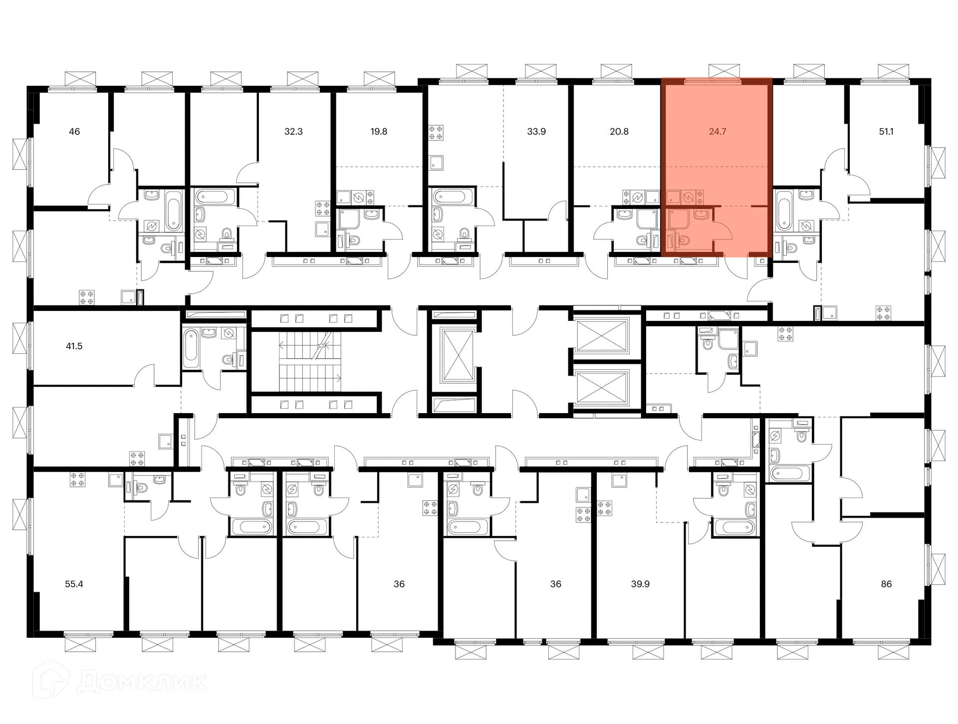 Фото квартиры в ЖК Яуза парк