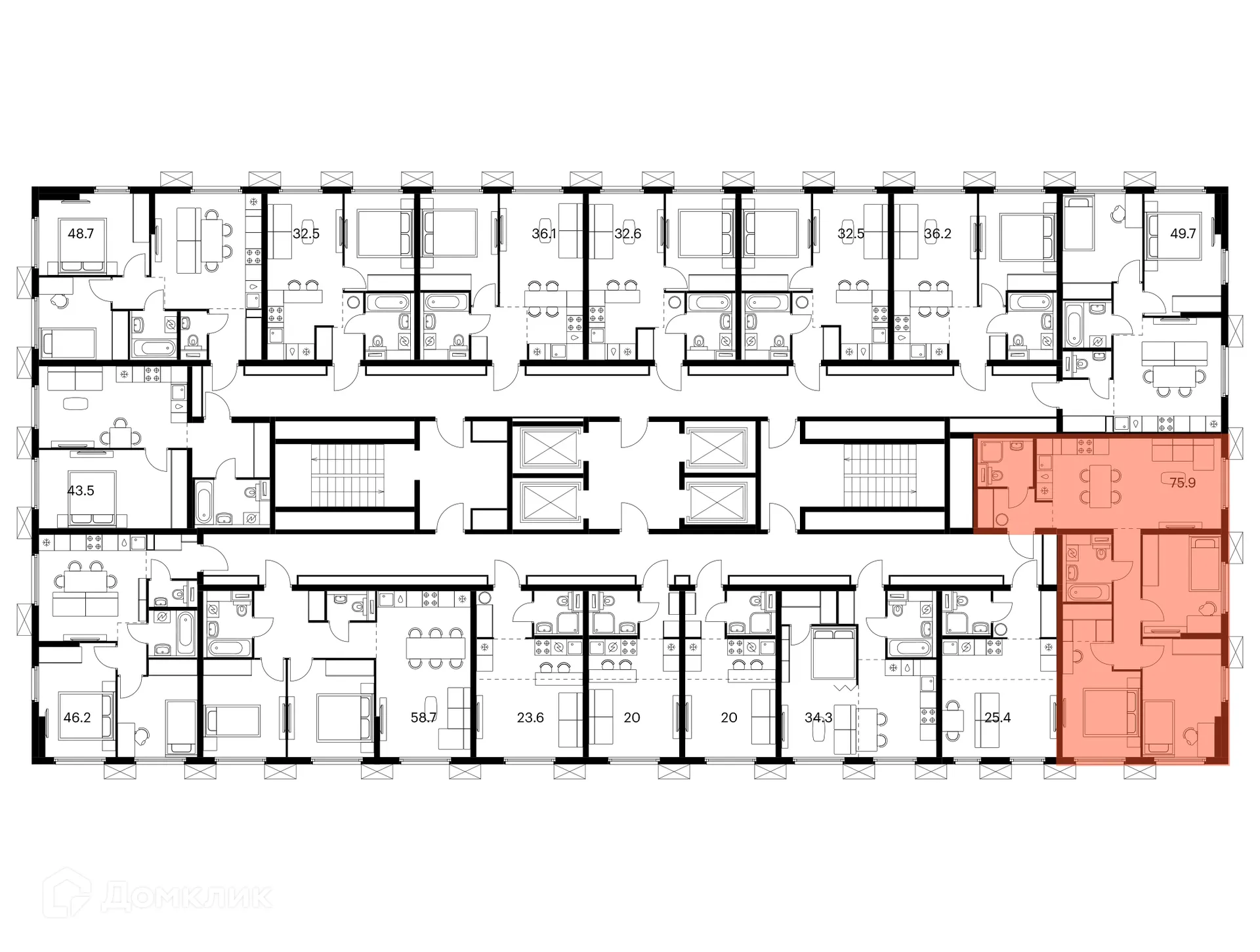 Фото квартиры в ЖК Ярославский