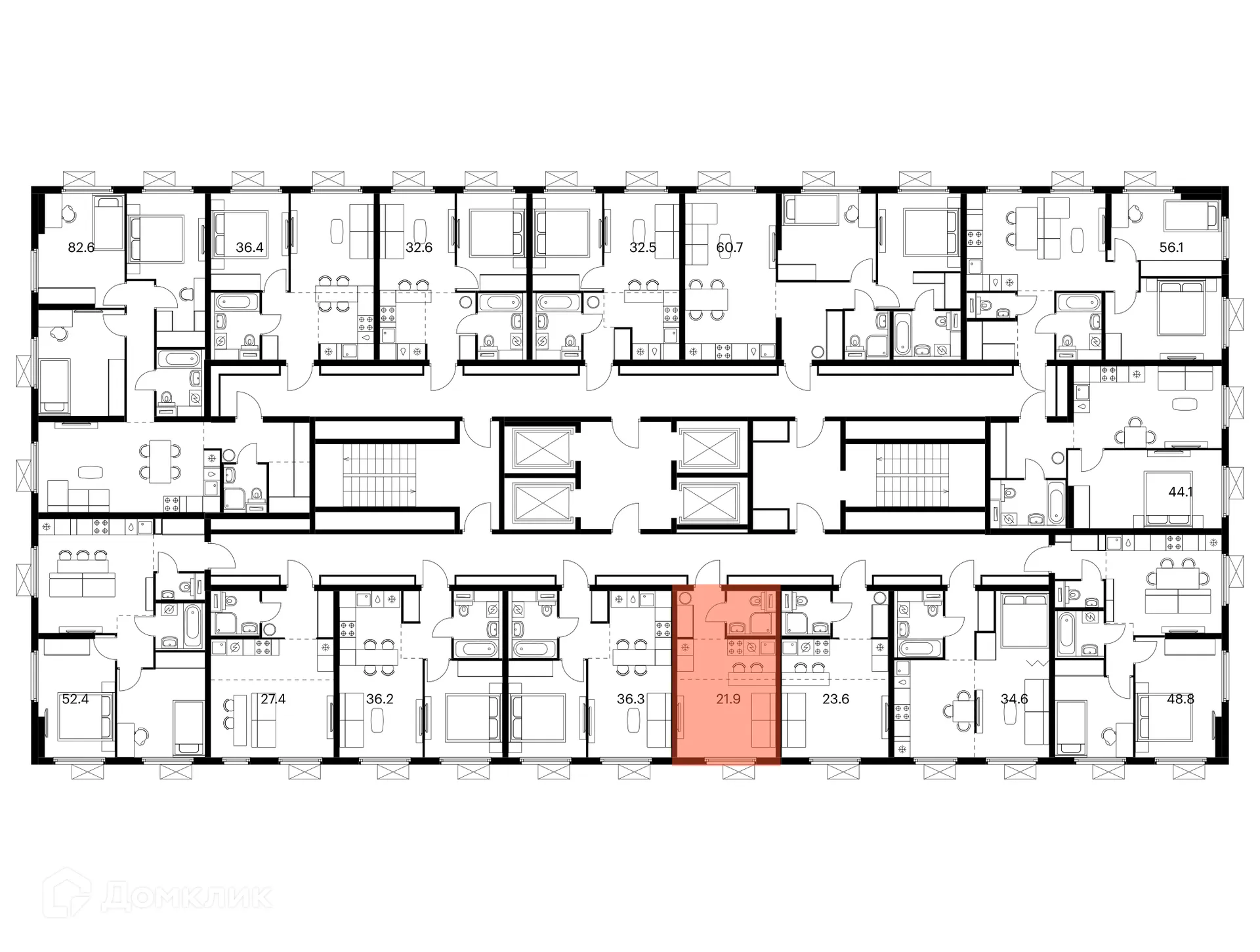 Фото квартиры в ЖК Ярославский