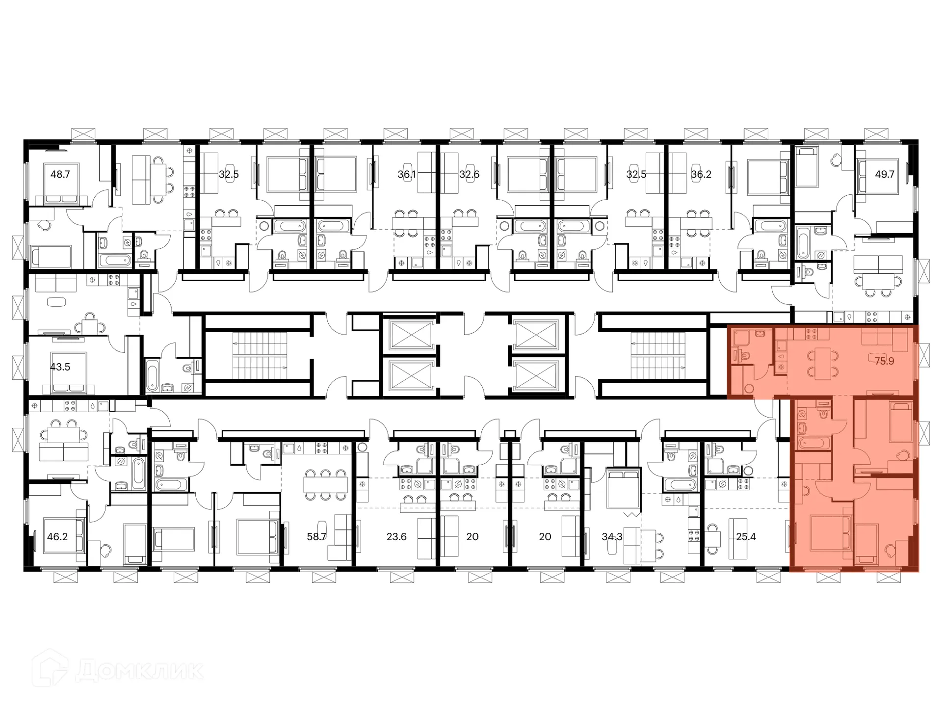 Фото квартиры в ЖК Ярославский