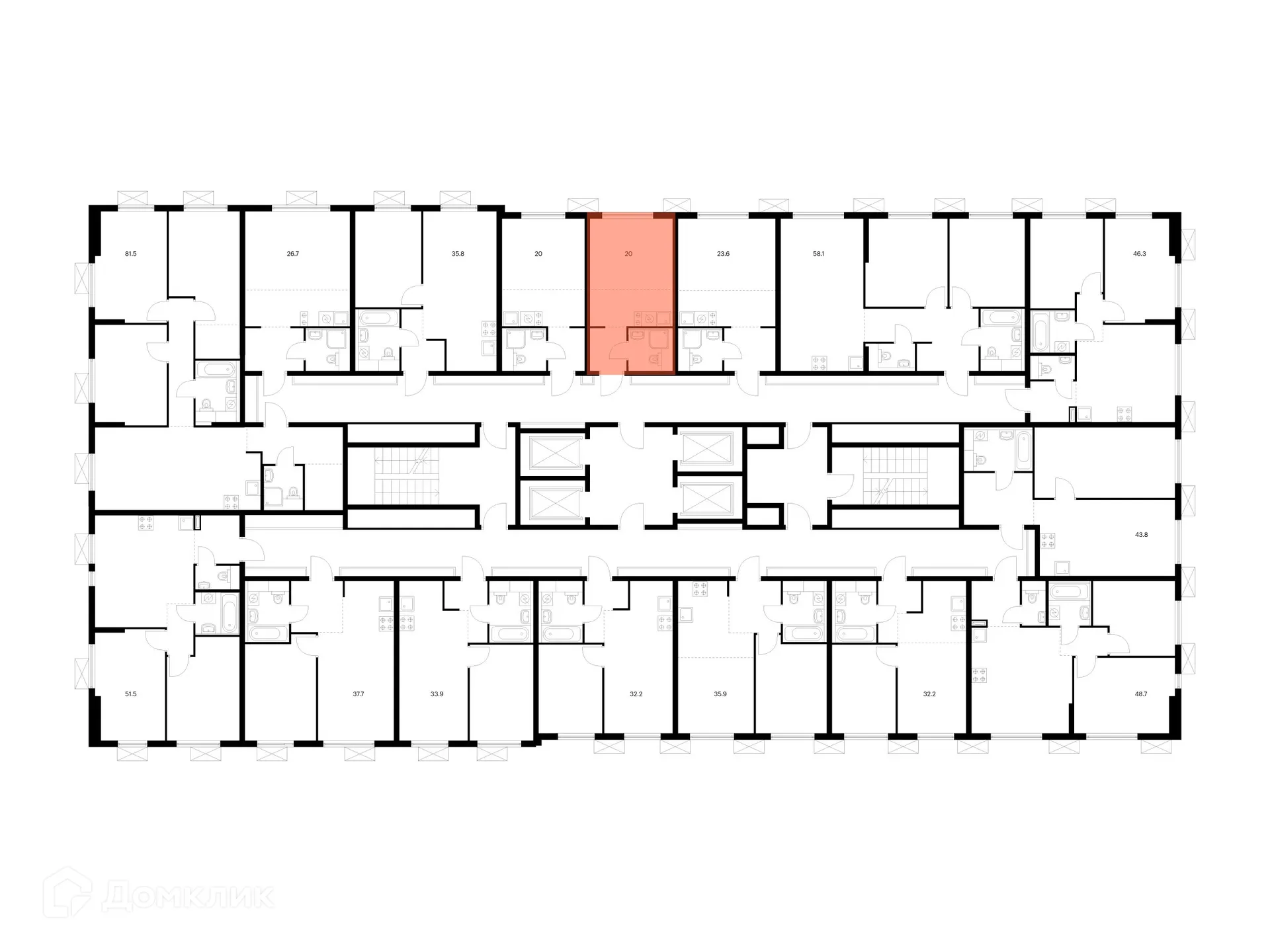 Фото квартиры в ЖК Яуза парк