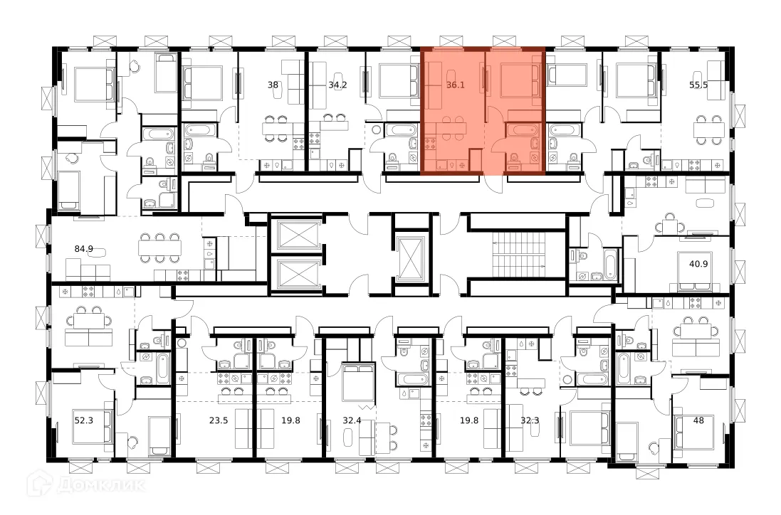 Фото квартиры в ЖК Ярославский квартал