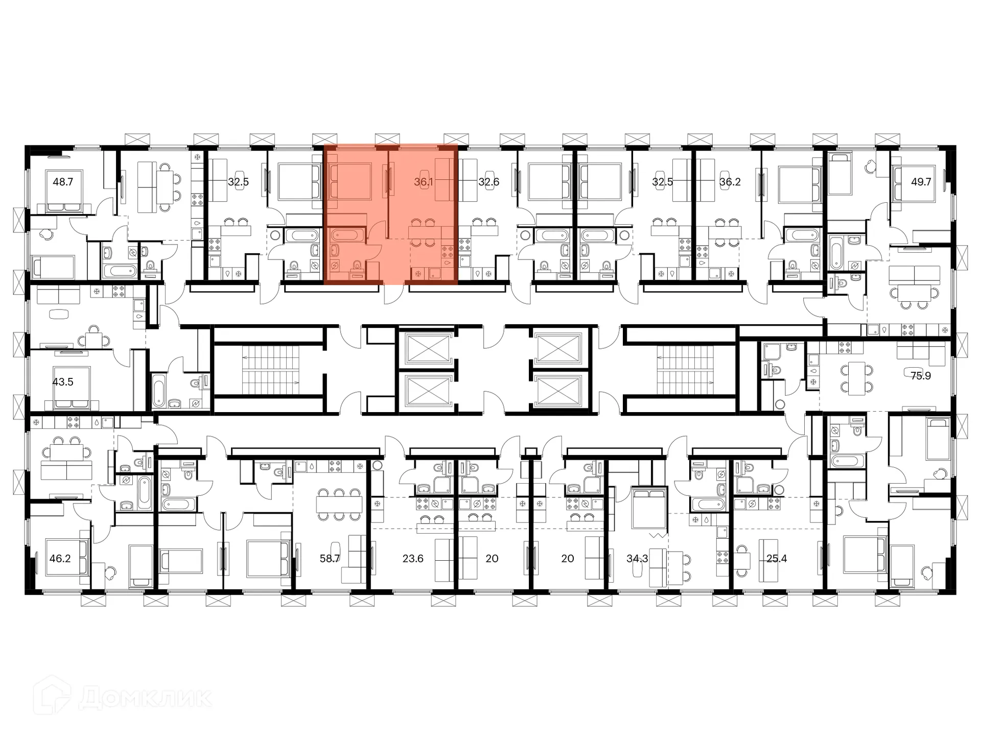 Фото квартиры в ЖК Ярославский