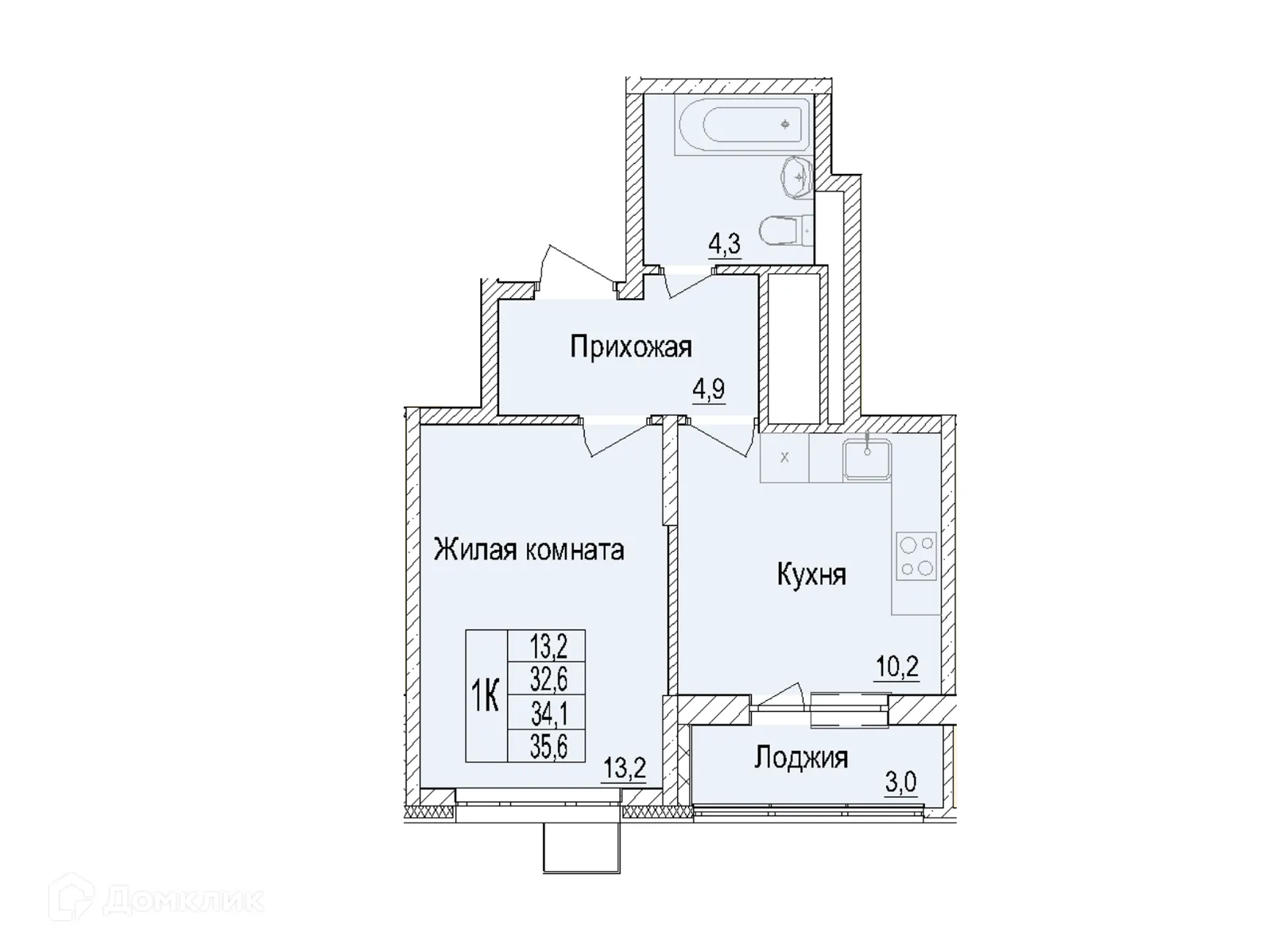 Фото квартиры в ЖК Отрадный