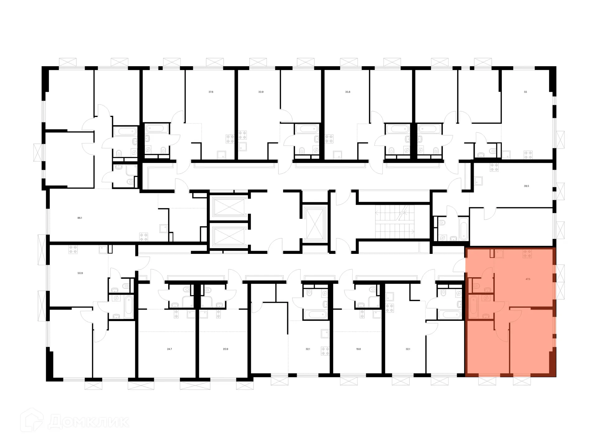Фото квартиры в ЖК Яуза парк