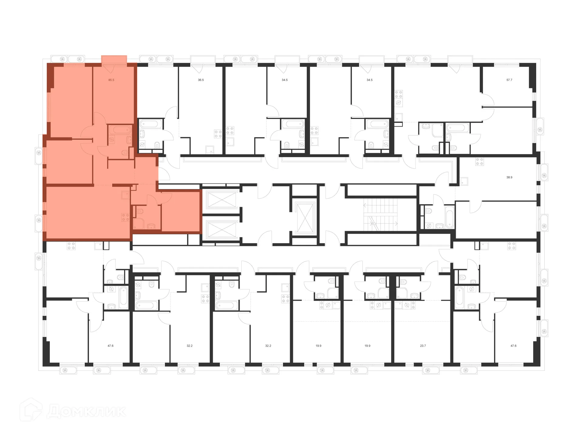 Фото квартиры в ЖК Яуза парк