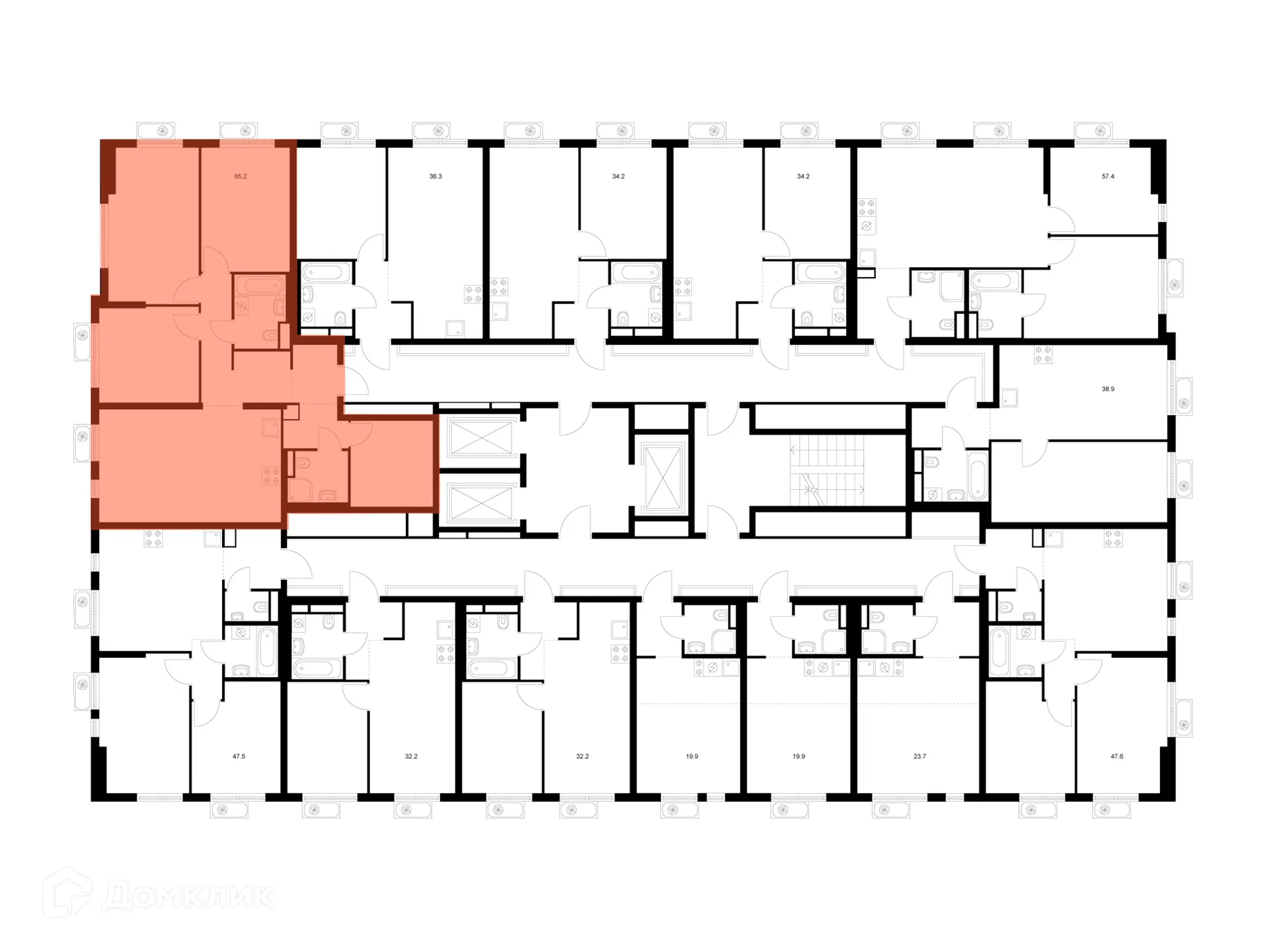 Фото квартиры в ЖК Яуза парк