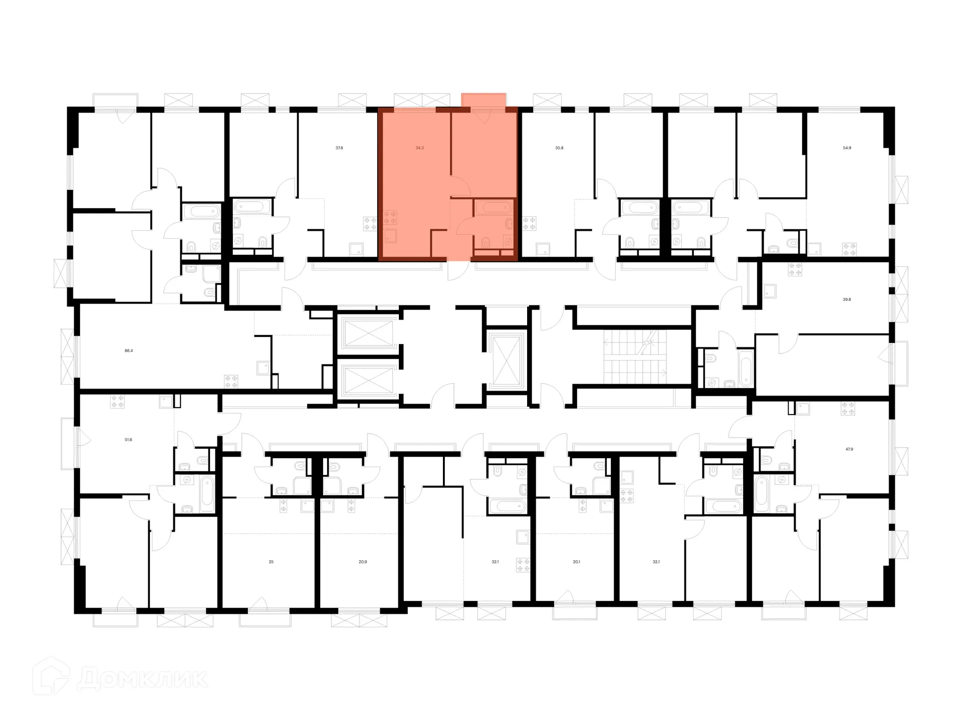 Фото квартиры в ЖК Яуза парк