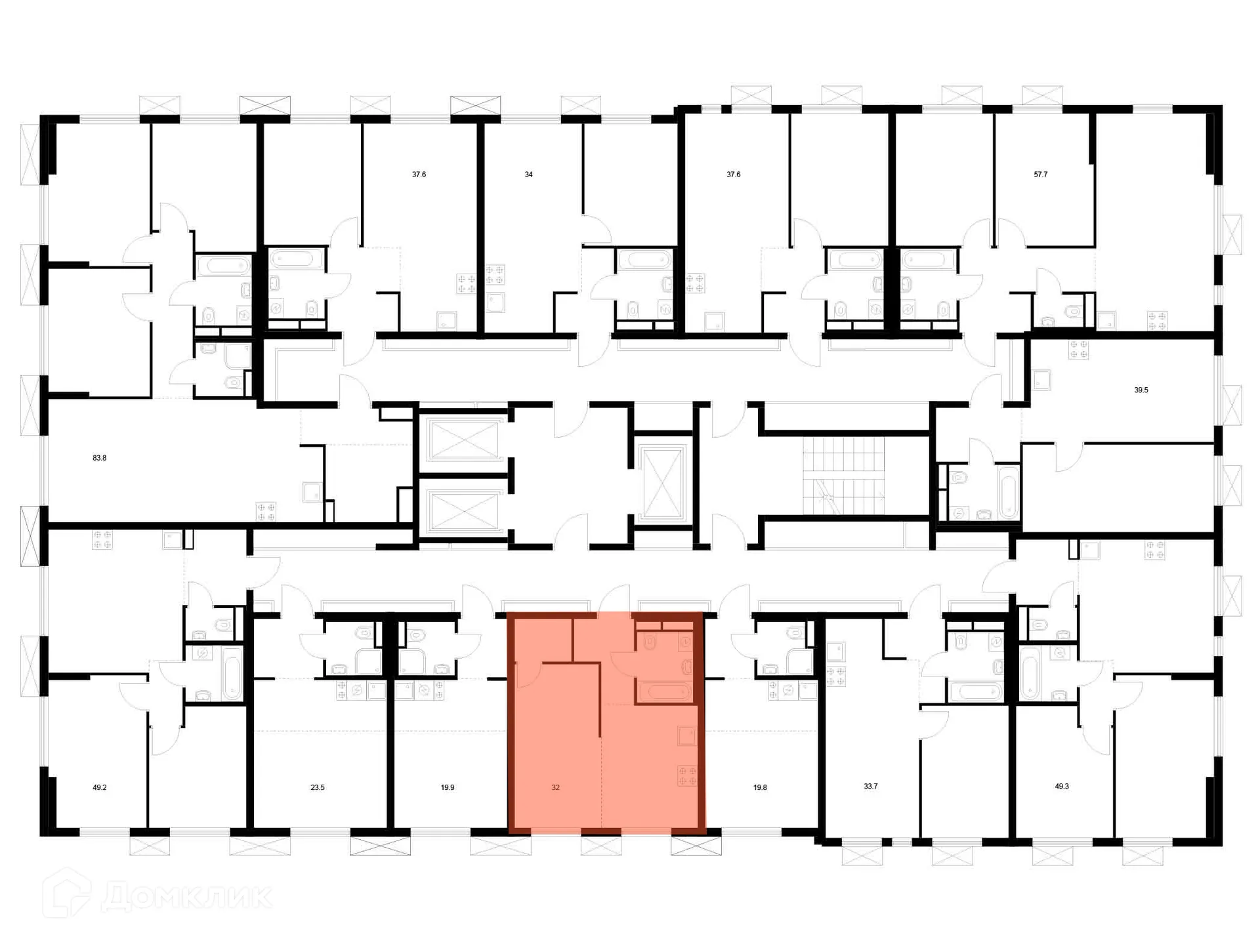 Фото квартиры в ЖК Яуза парк
