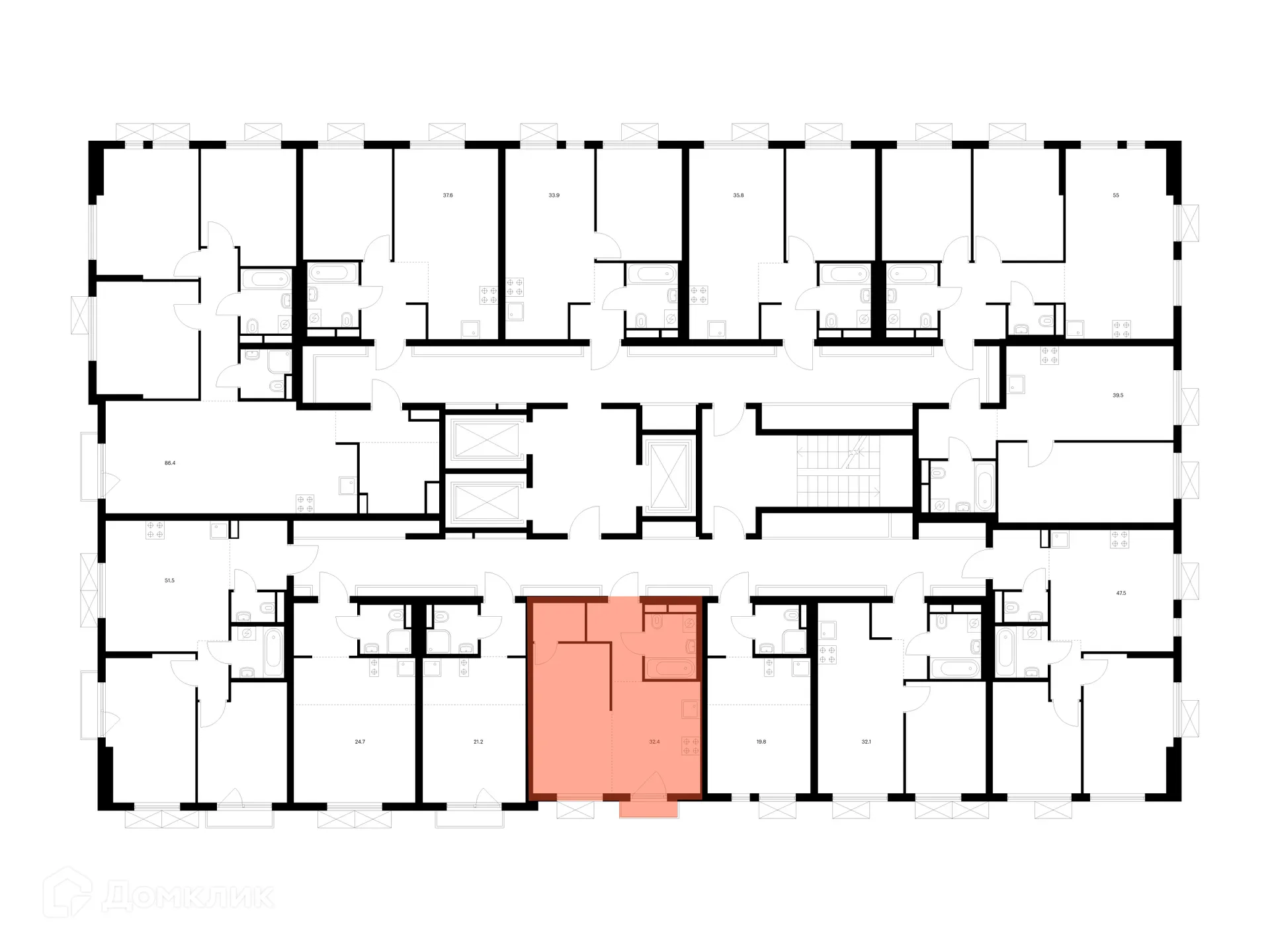 Фото квартиры в ЖК Яуза парк