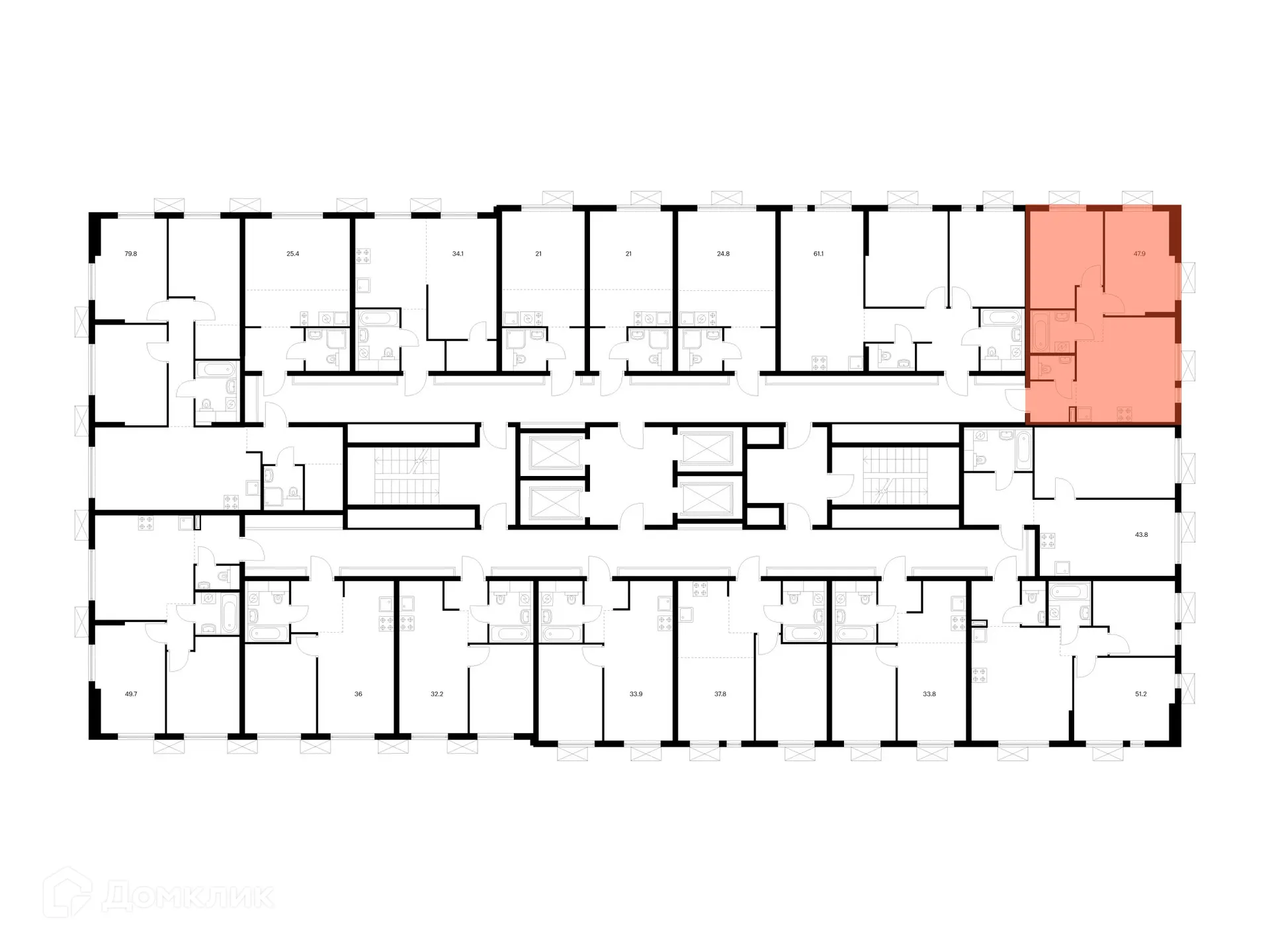 Фото квартиры в ЖК Яуза парк