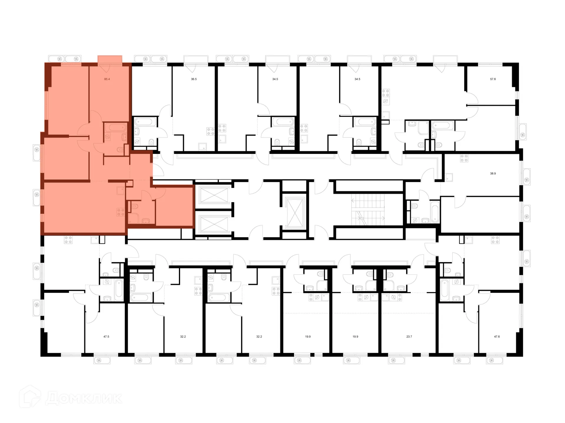 Фото квартиры в ЖК Яуза парк
