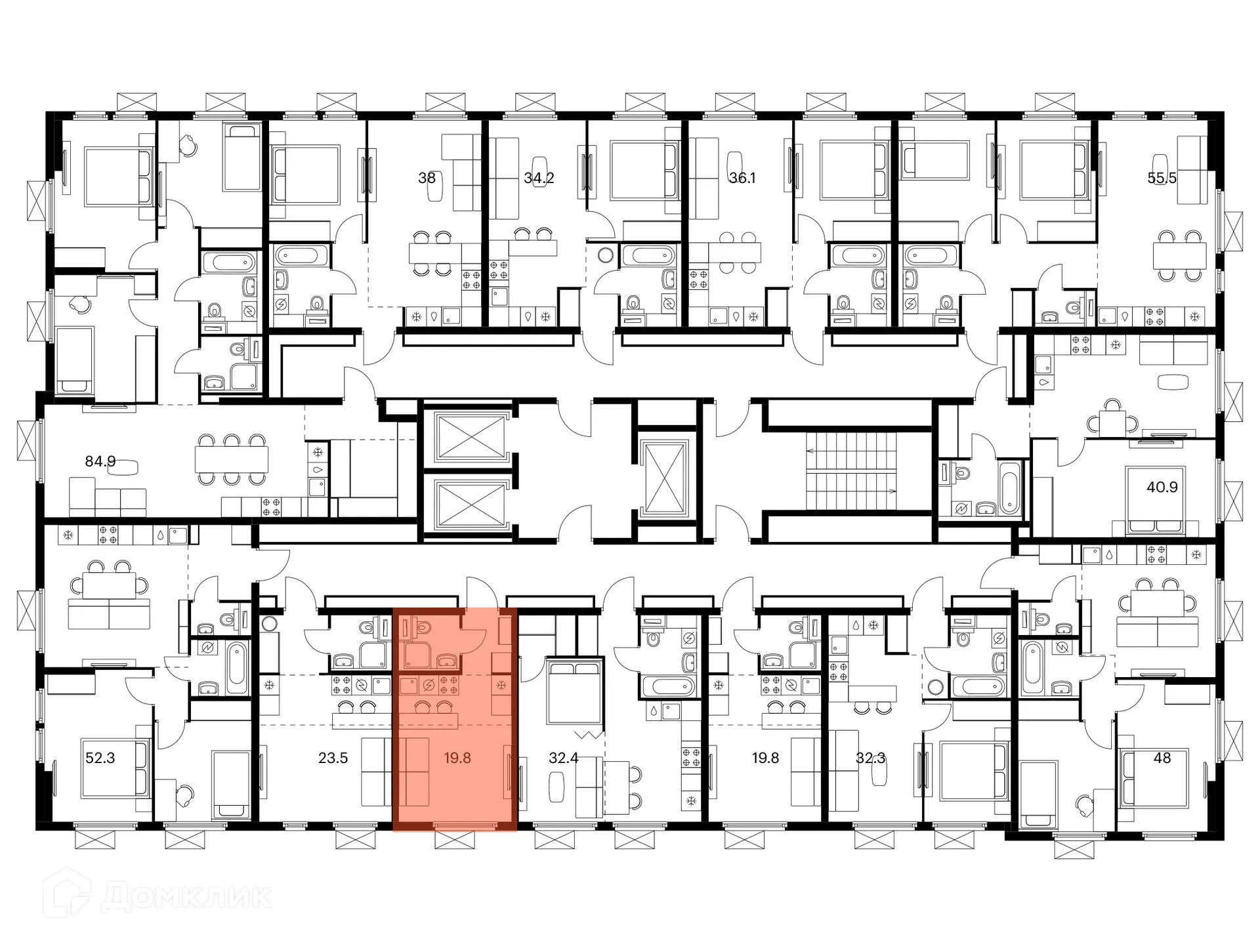 Фото квартиры в ЖК Ярославский квартал