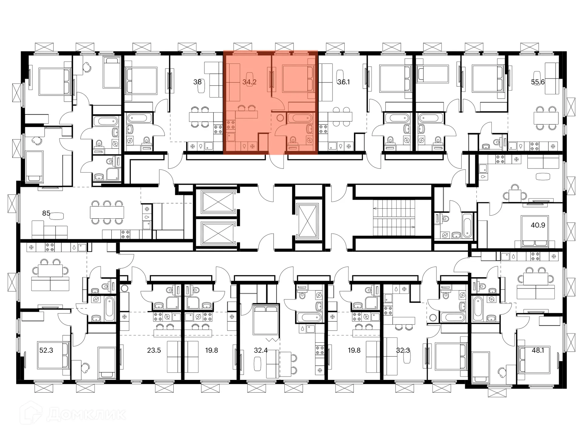 Фото квартиры в ЖК Ярославский квартал