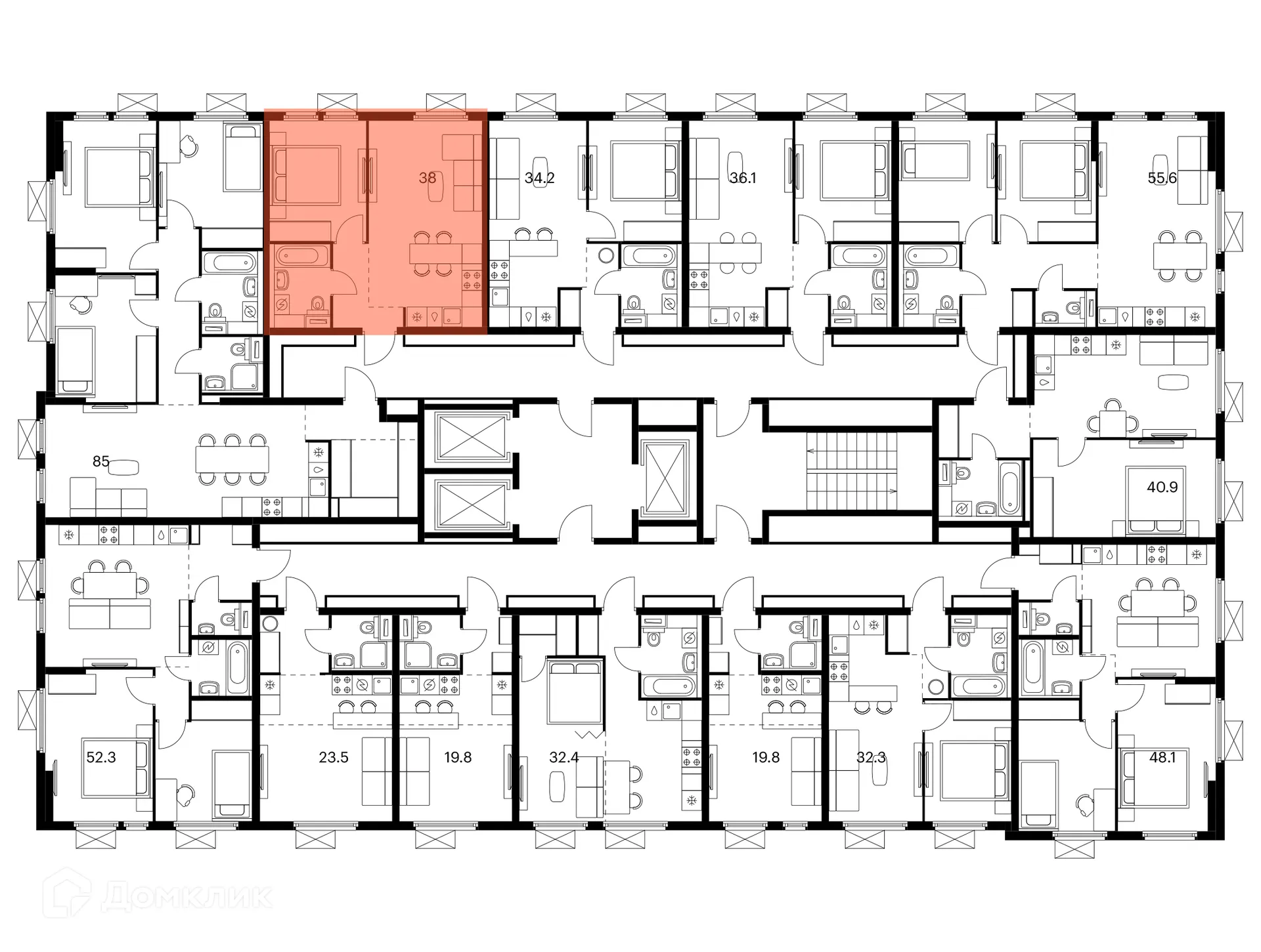 Фото квартиры в ЖК Ярославский квартал
