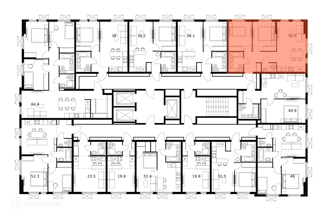 Фото квартиры в ЖК Ярославский квартал