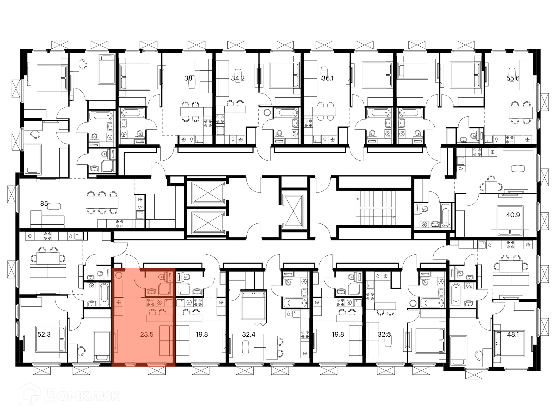 Фото квартиры в ЖК Ярославский квартал