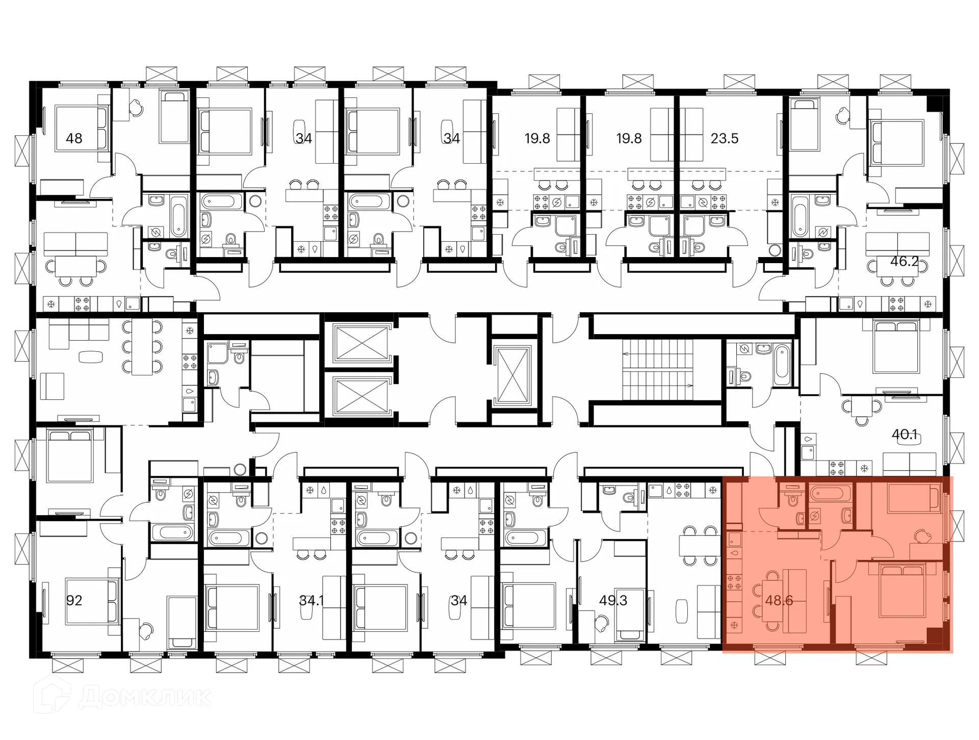 Фото квартиры в ЖК Ярославский квартал