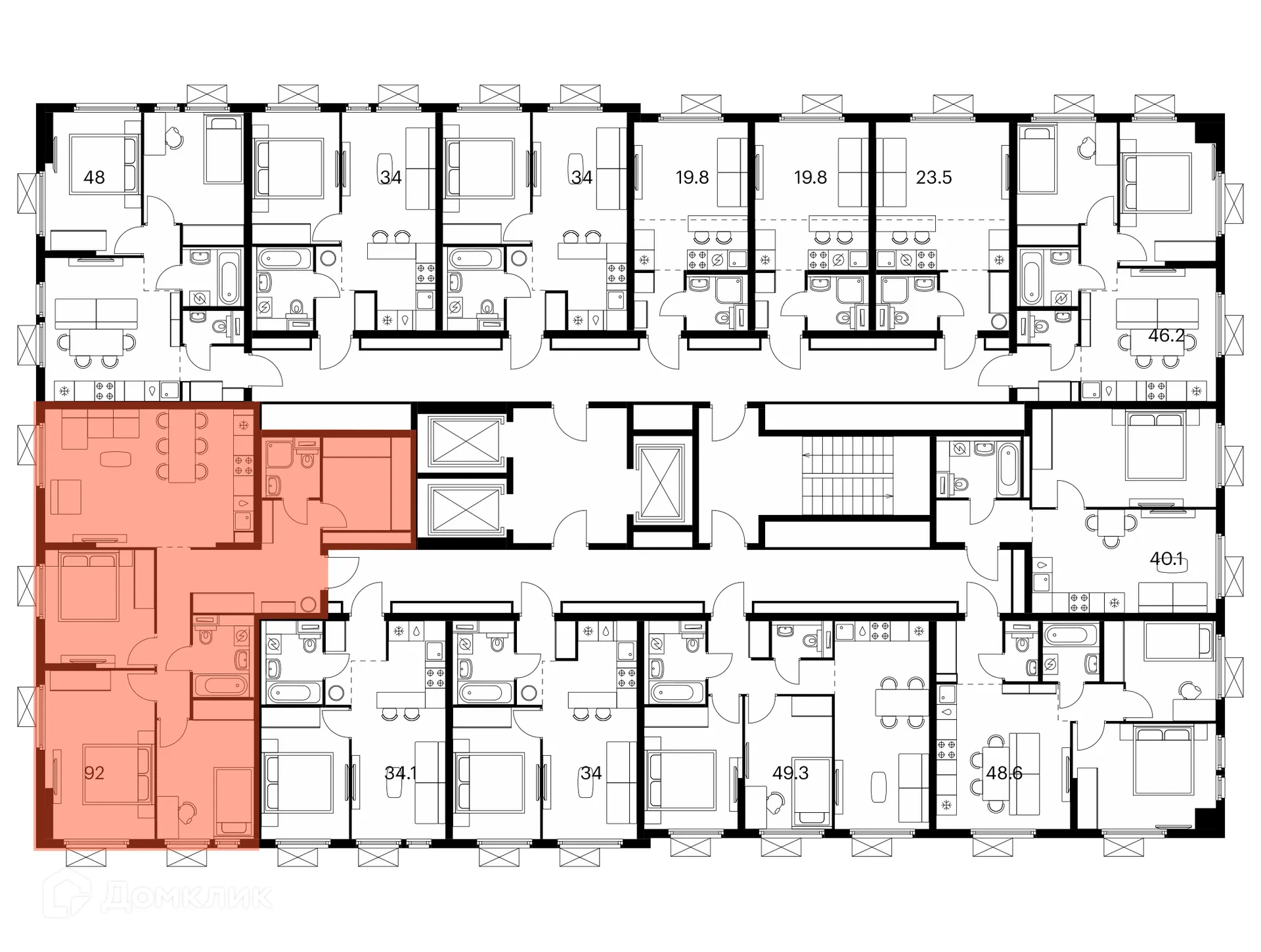 Фото квартиры в ЖК Ярославский квартал