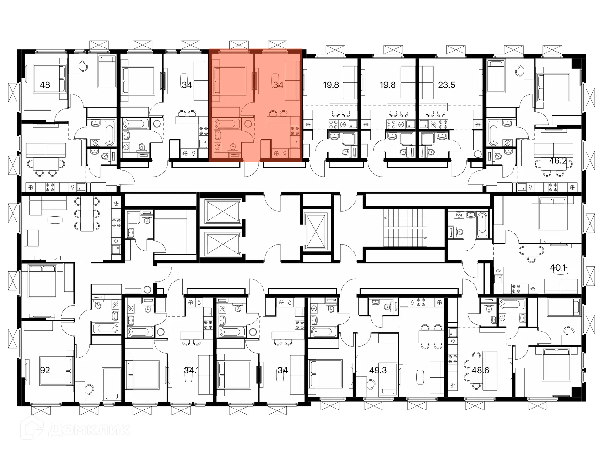 Фото квартиры в ЖК Ярославский квартал
