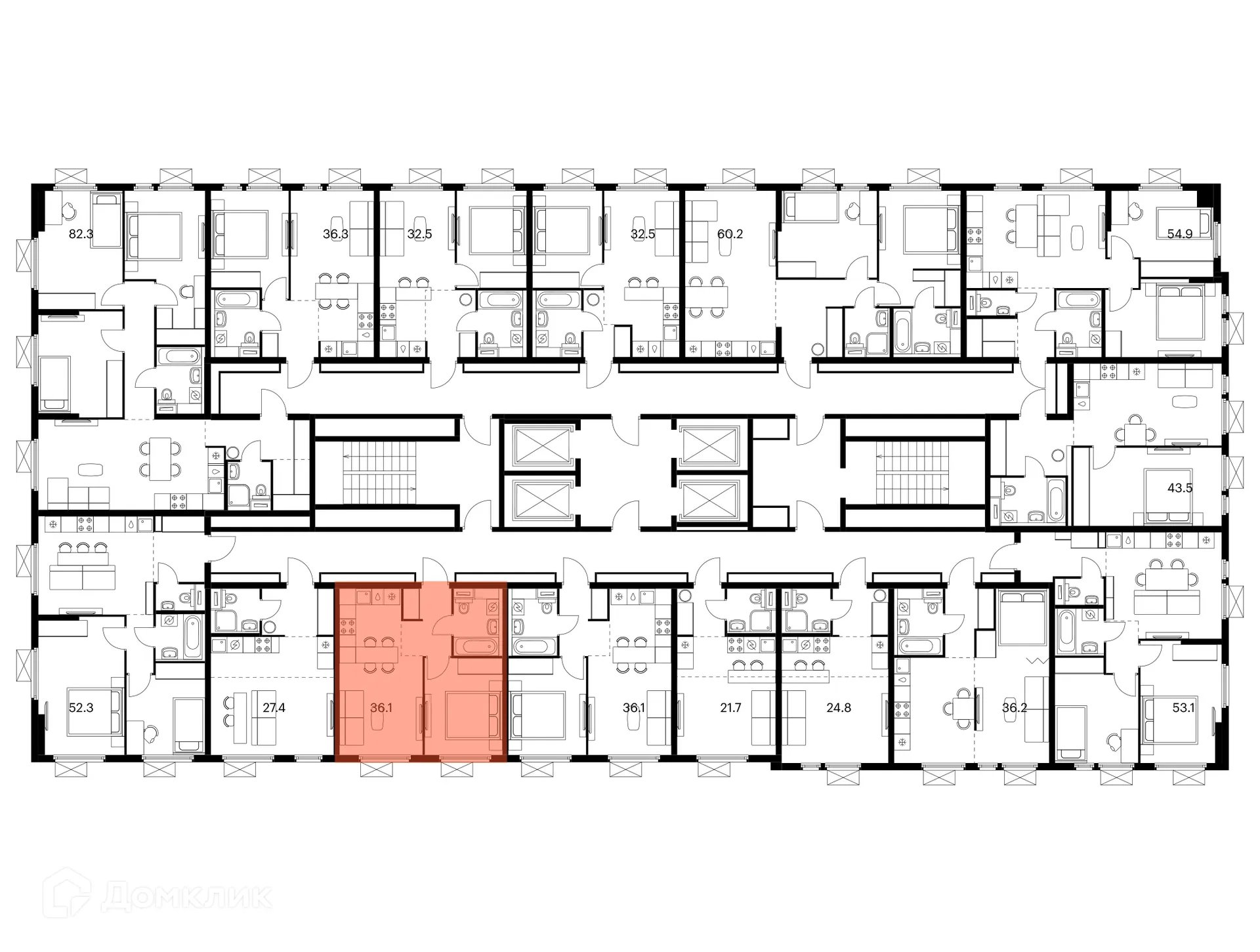 Фото квартиры в ЖК Ярославский квартал