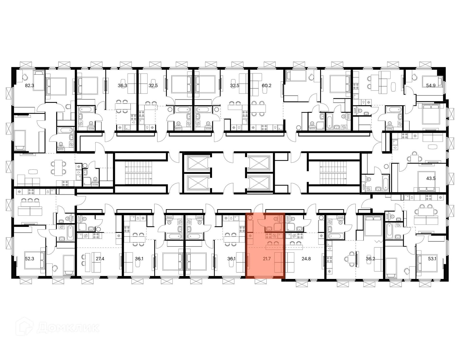 Фото квартиры в ЖК Ярославский квартал